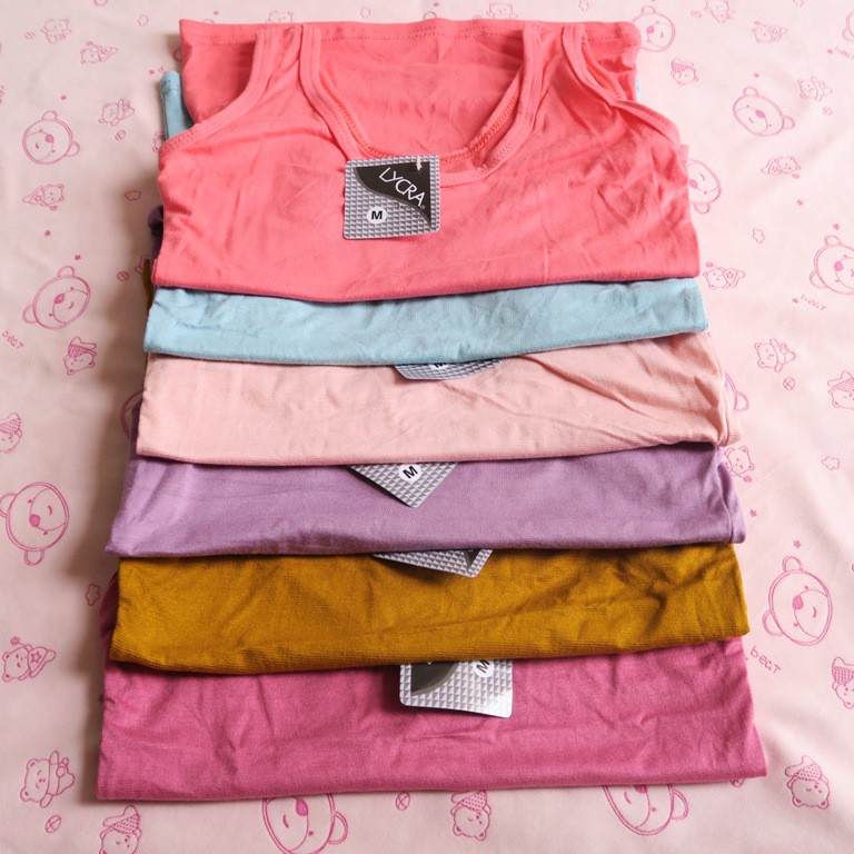 Tanktop singlet Anak Perempuan Adem Dan Lembut High Quality Untuk 3 - 10 tahun