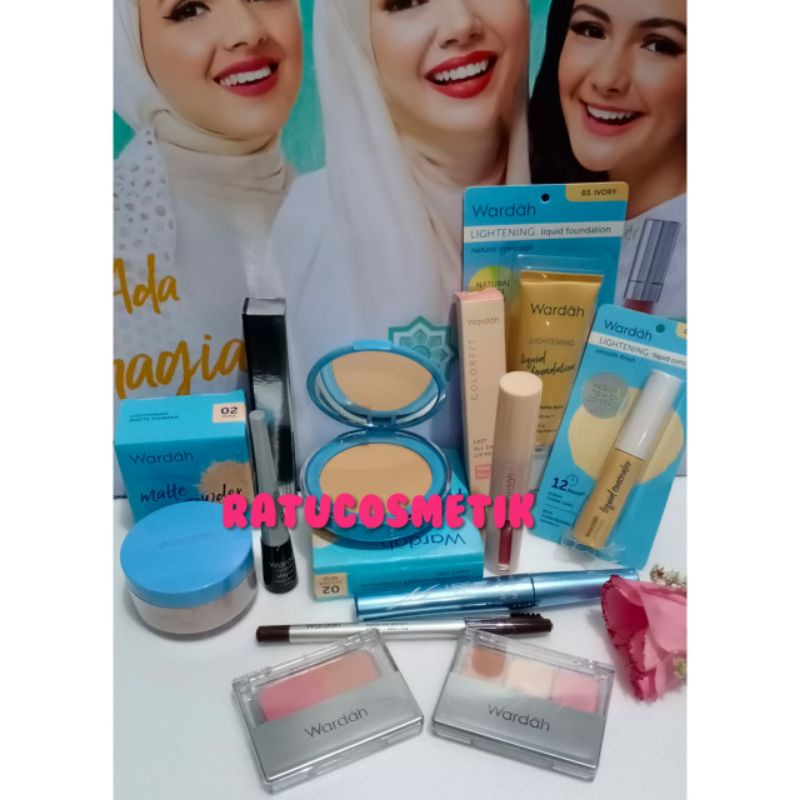 wardah paket makeup wardah paket seserahan wardah paket kecantikan