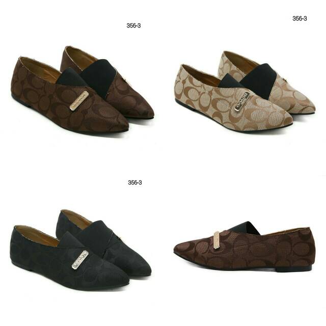Hoh Coach Flat Shoes 356-3