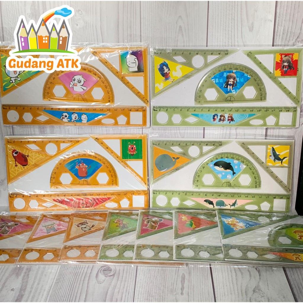 

Penggaris / rol lengkap (1 SET)