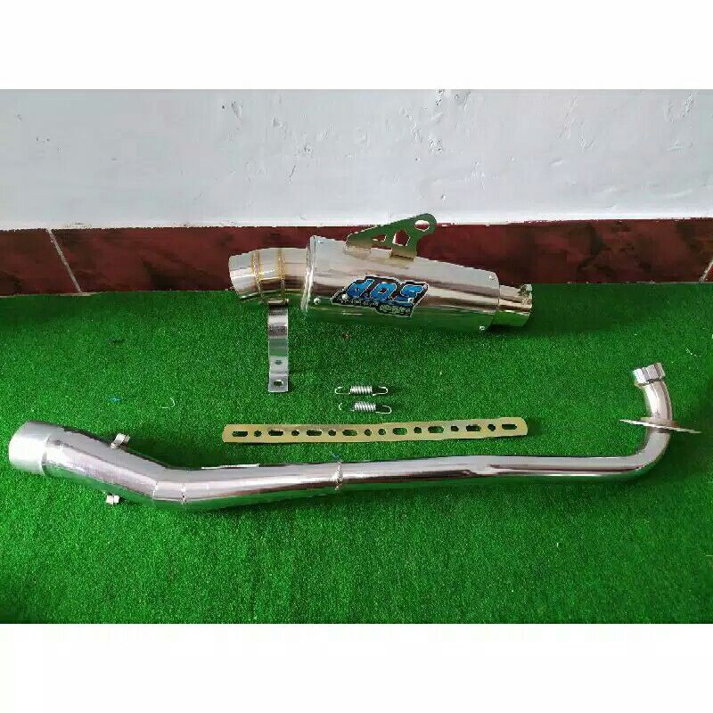 Knalpot Racing Dos Kharisma Revo Blade Supra x 125