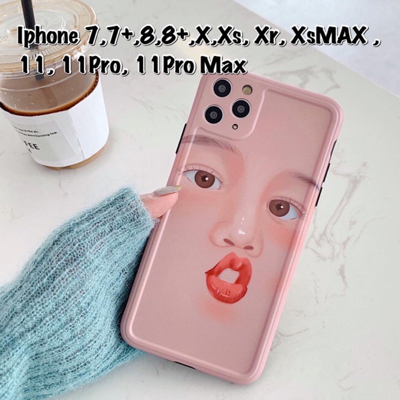 Case Muka READY! Iphone SE2 7 7+ 8 8+ X Xs Xr XsMAX 11 pro max 11pro 11promax 7 8 plus