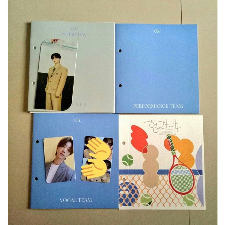 Album SEVENTEEN scoups the8 set henggarae henggare net ver set