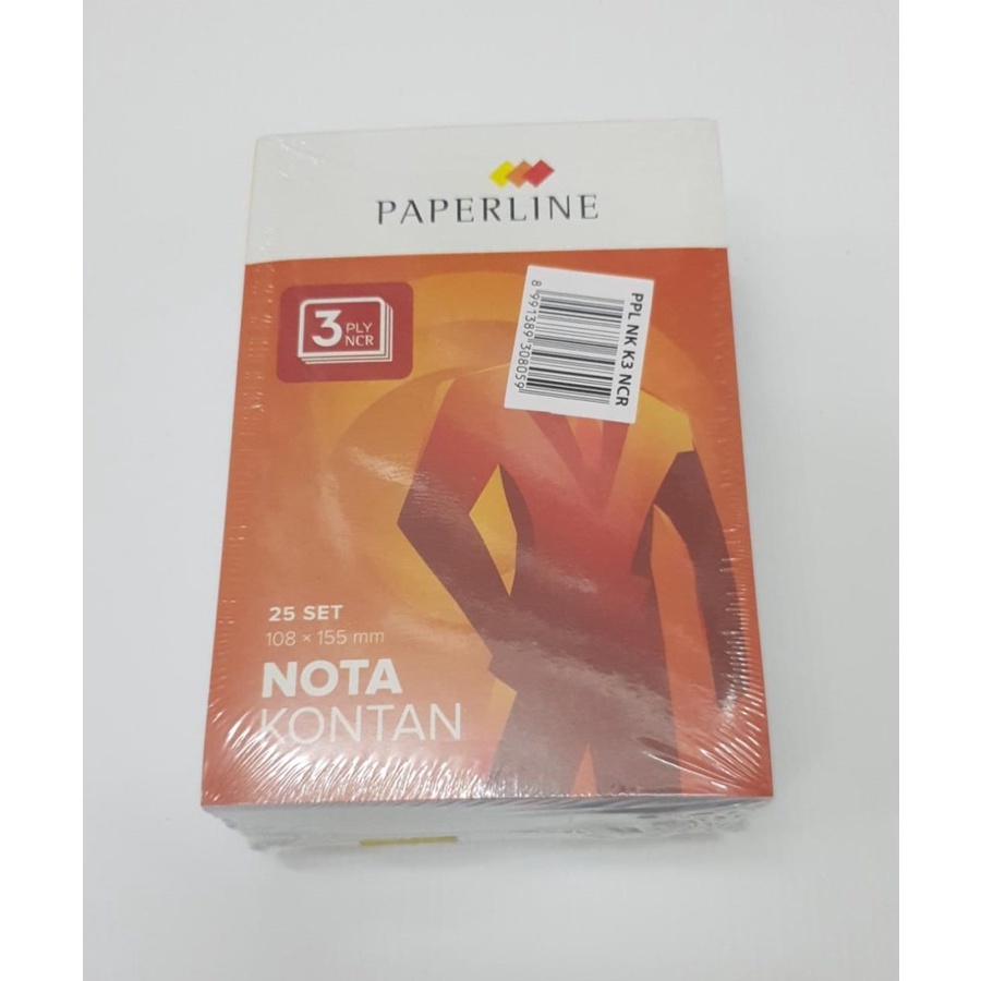 

NOTA KONTAN PAPERLINE KECIL 3 PLY 25 SET 108 x 155mm | STATIONERY