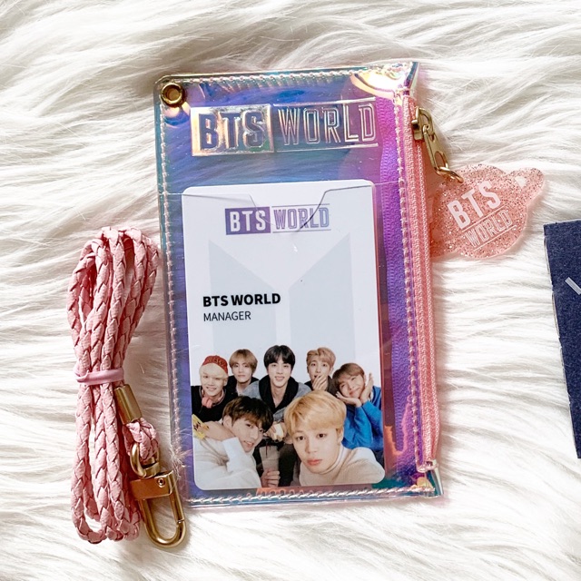 BTS world name tag