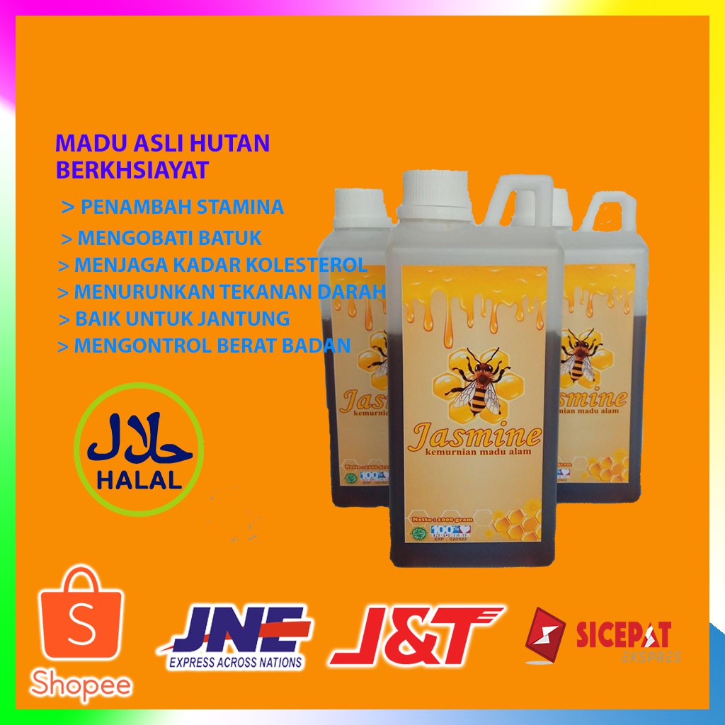 

MADU MURNI ASLI MADU KALIMANTAN Madu Multifloria Murni ISI 1 KG