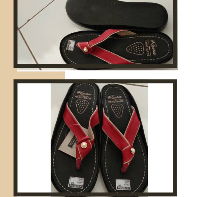 Sandal rosta tekuk alis