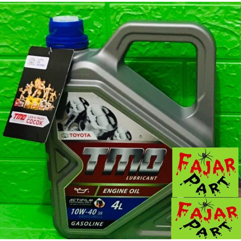 Oli toyota TMO 10W 40 kemasan 4Liter (gratis filter oli)