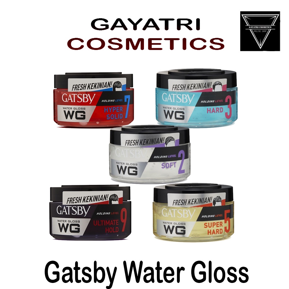 Minyak Rambut Gatsby Water Gloss 150g isi 6pcs