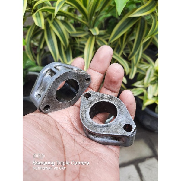 manipol/ manifol karburator pendek honda cb 100/125 original