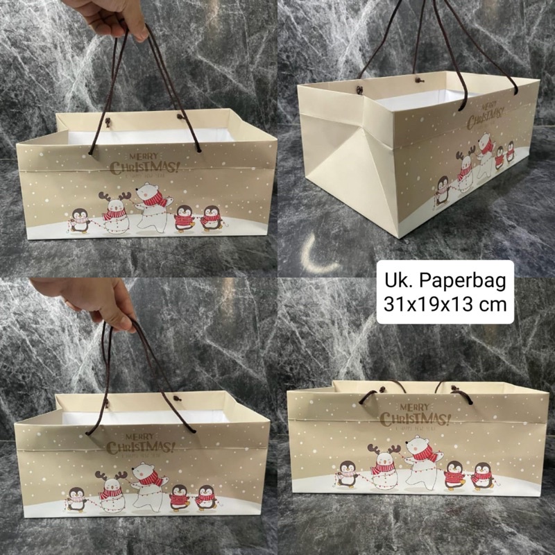 

Paperbag kecil tema natal “Polar bear and friends” (HARGA TERTERA UNTUK 5 PCS DUS)