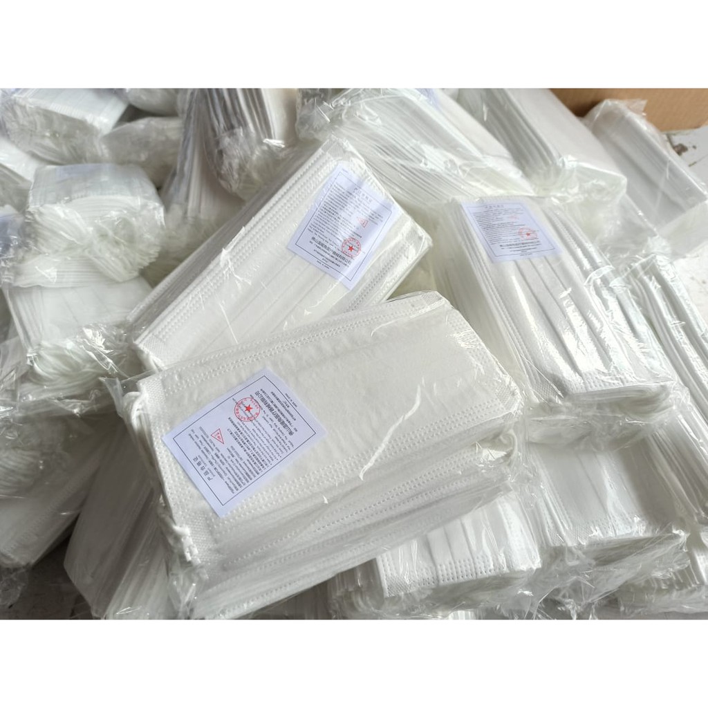 MASKER EARLOOP 3PLY WARNA (NONBOX)
