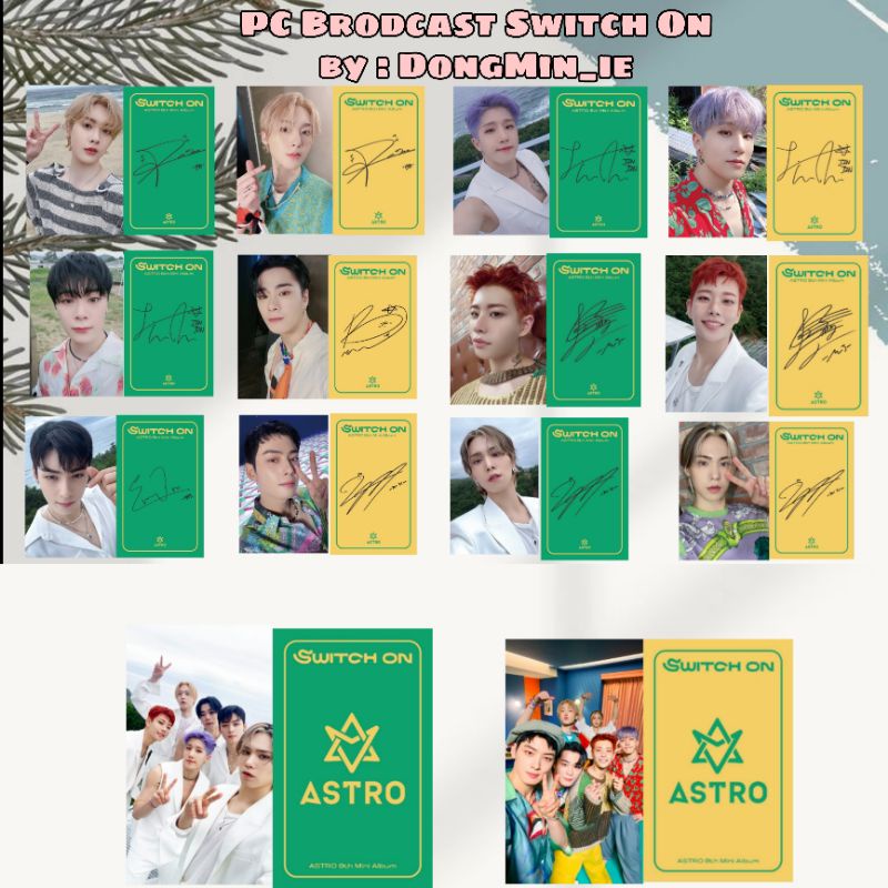 Pelunasan Photocard Broadcast Switch On Astro