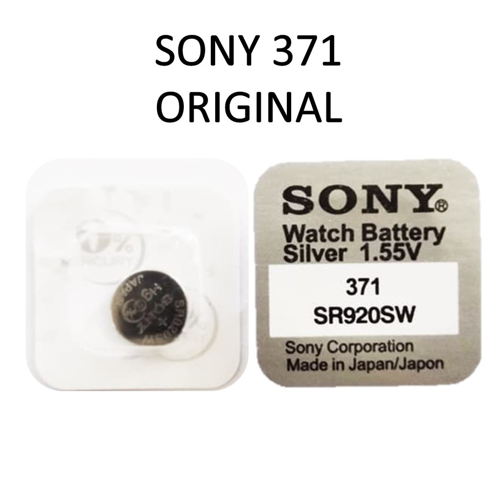 BATRAI JAM TANGAN SONY SR920SW SINGLE PACK ORIGINAL