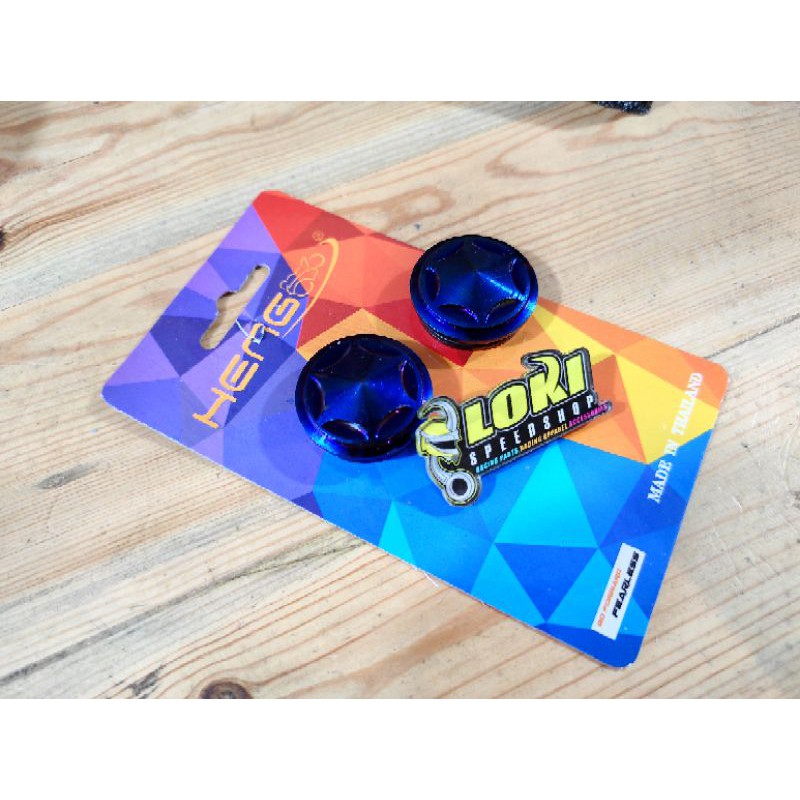 As Shock Skok Pipa Depan Ninja 150 R RR Vixion Scorpio Rxking 26 30 31 33 mm MP Tiger Blue Gold Rainbow VRD V1 CJDW-Tutup Heng 33 Rbw