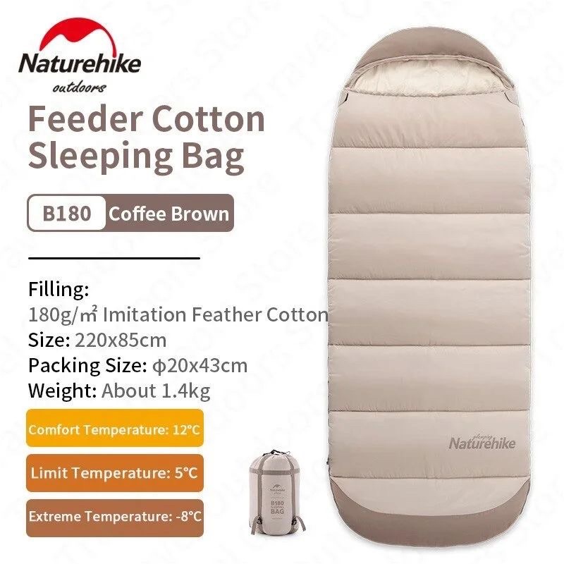 SLEEPING BAG NATUREHIKE NH21MSD11 / KANTONG TIDUR CAMPING