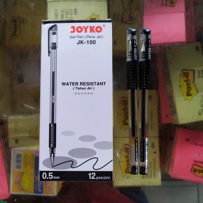 

Hari Ini Bolpen Joyko Jk-100 Hitam 0.5 Promo