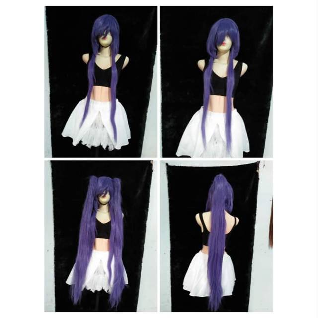 Wig Kamui Gakupo/Wig Twintail Ungu/Wig Klip On
