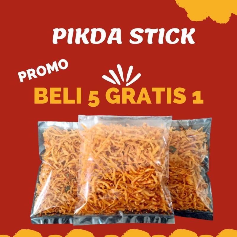 

Keripik singkong pikda stick keripik pedas pikda pedas jeruk