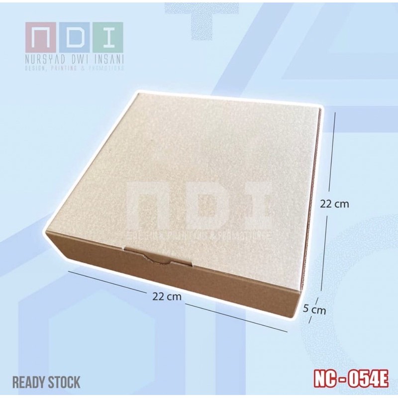 

DUS BOX CORRUGATED 1 PAK (ISI 20 pcs) Uk. 22x22x5cm