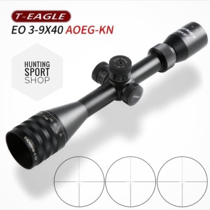 Telescope T EAGLE EO 3-9x40 AOEG KN Teleskop Scope Teropong