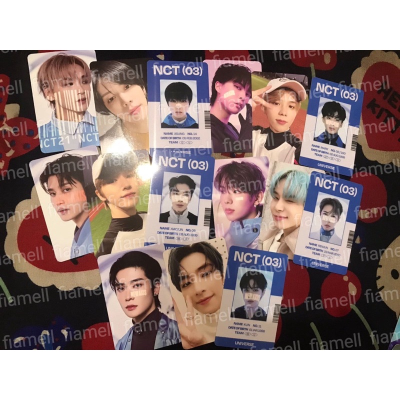 [HARUS SET] MD UNIVERSE NCT2021 ID CARD PC KONSEP SELCA SUNGCHAN SHOTARO JAEHYUN MARK JUNGWOO HAECHA