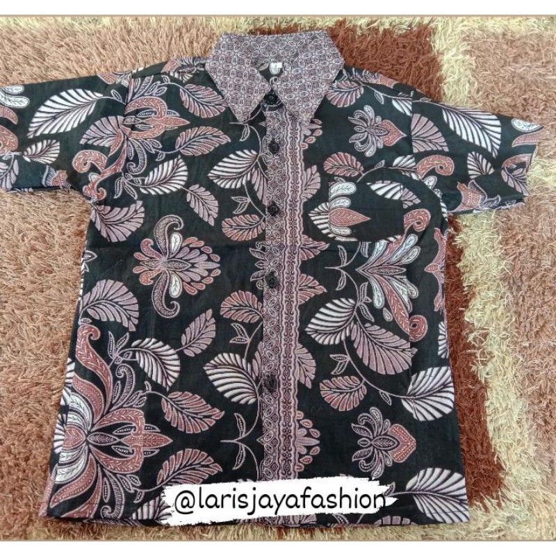 Maura Couple - Sania Ruffle Batik Couple ori Ndoro jowi DNT Garansi Termurah Shopee - BATIK Couple-5