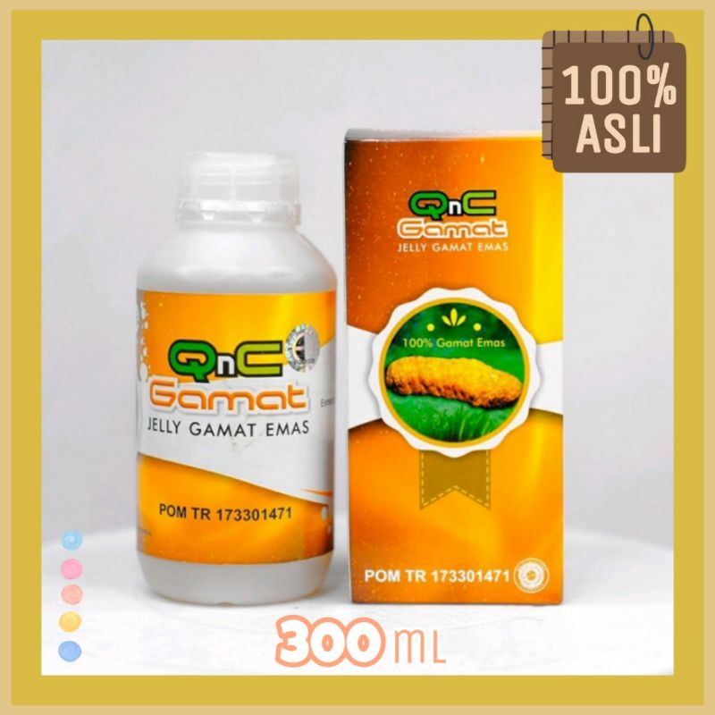 

[PROMO] QnC Jelly Gamat Emas Asli Original 300ml