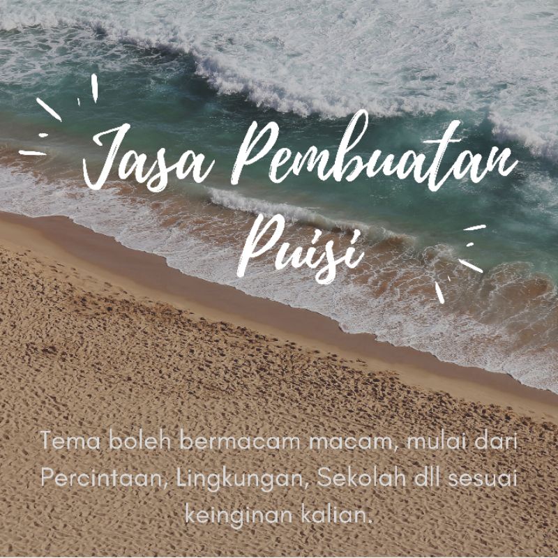 Jasa Pembuatan Puisi