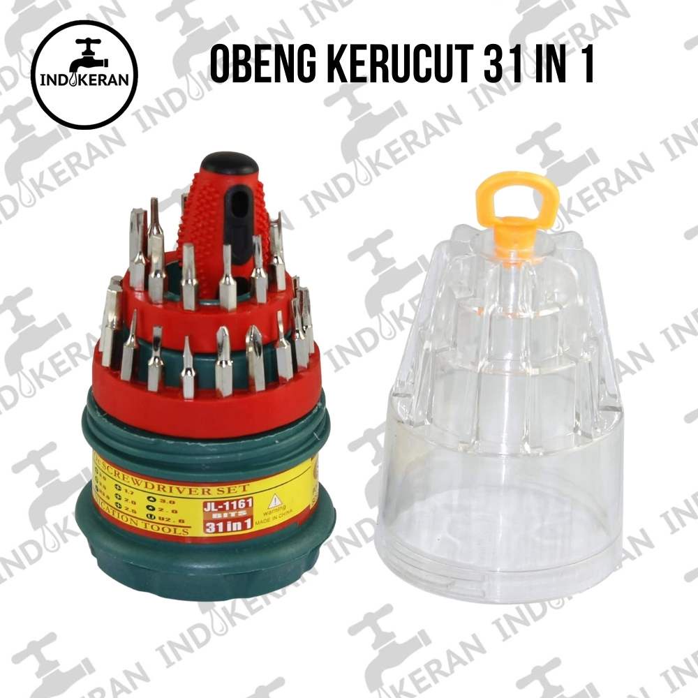 INDOKERAN - Obeng Kerucut Set 31in1 - High Quality