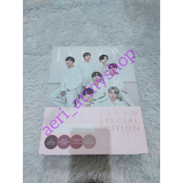 SALE Ready Sharing DICON BTS SPECIAL JAPAN RM JIN SUGA JHOPE JIMIN V JK