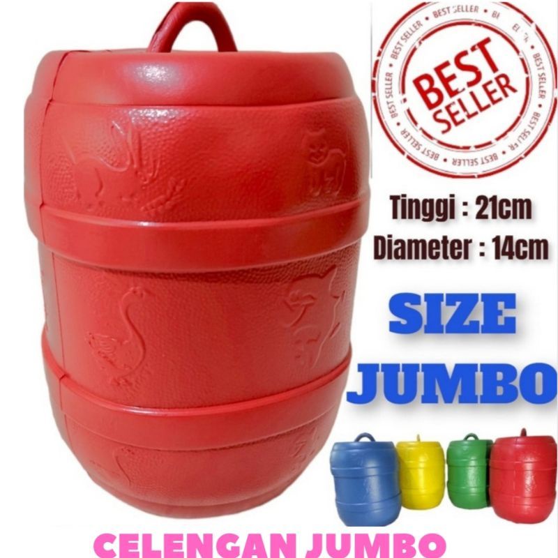 Celengan Plastik Jumbo / Tabungan / Uang / celengan gentong / plastik