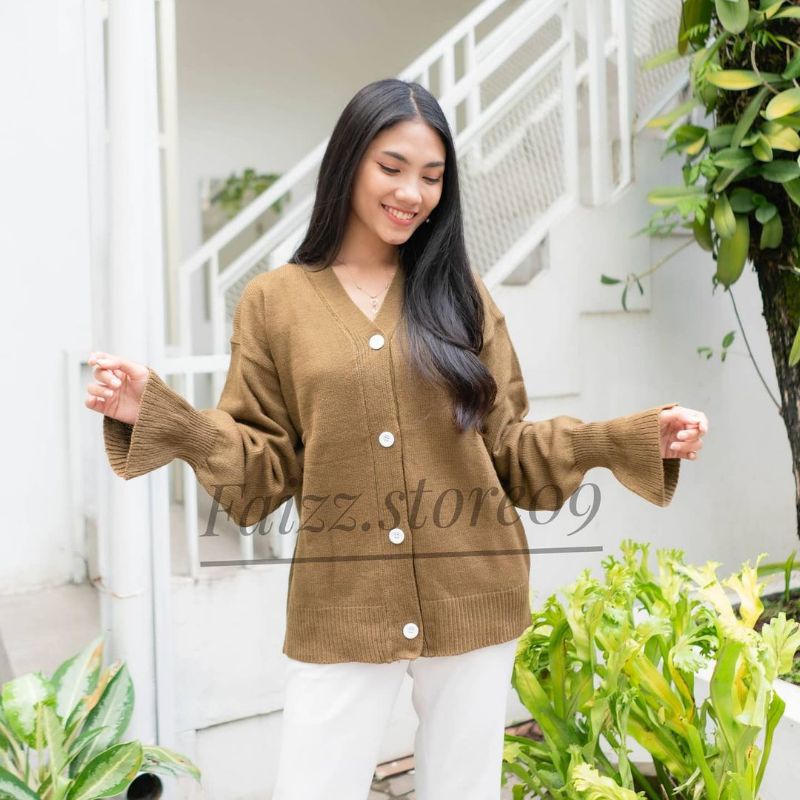 OUTWEAR CARDIGAN RAJUT Lily Cute/CARDIGAN RAJUT WANITA OVERSIZED PREMIUM STORE09 MURAH