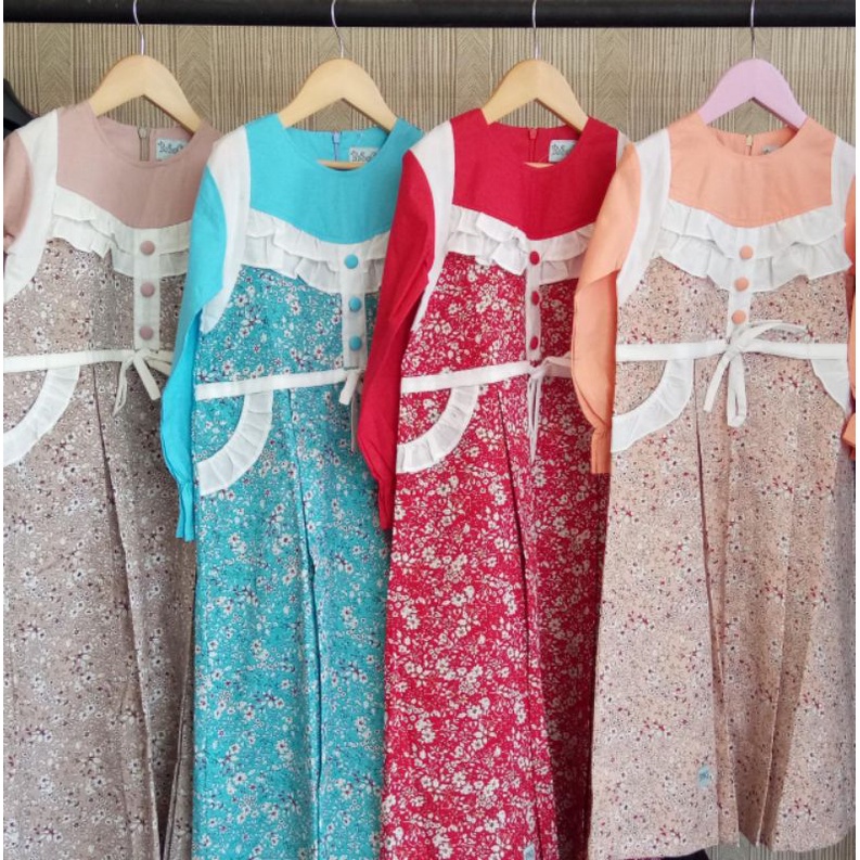 Basegeh gamis anak Alisha dress