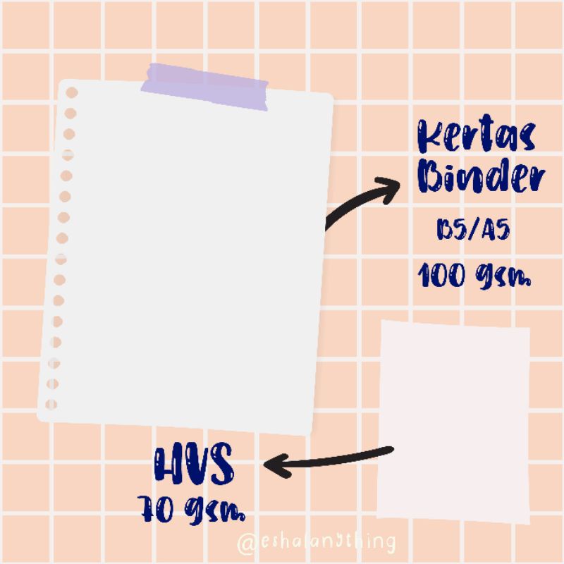 

Kertas Binder B5