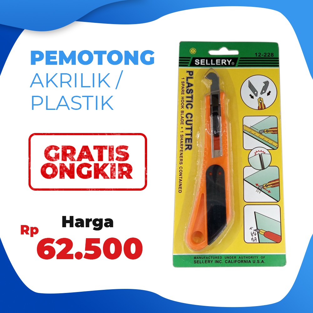 

Plastic Cutter Pisau Pemotong Akrilik Cutter Acrylic Akrilik Cutter