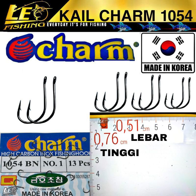 KAIL PANCING CHARM 1054 (MARUSODE) SIZE 0.3 0.5 0.8 1 2 3 4 5 6 7 8 9 10 11 12 13 14 15-1
