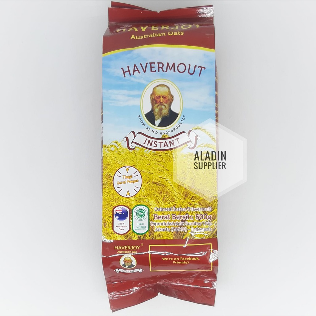 

Haverjoy Havermout Instant Oatmeal 500gr
