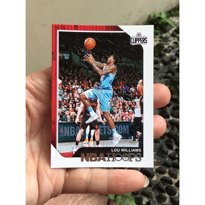 KARTU BASKET LOU WILLIAMS NBA HOOPS 2018