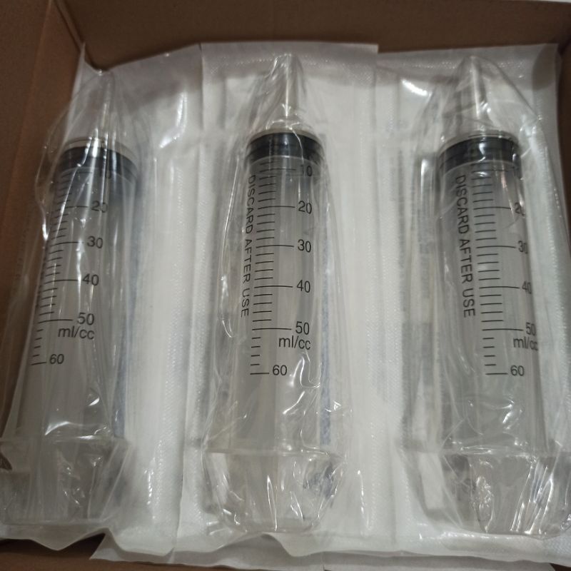 Spuit Sterile 50cc lubang tengah
