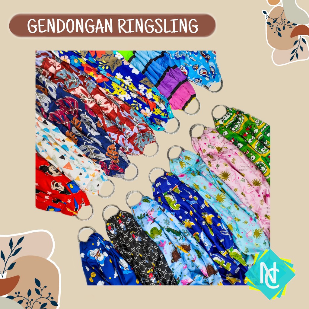 gendongan bayi gendongan ring sling carrier baby