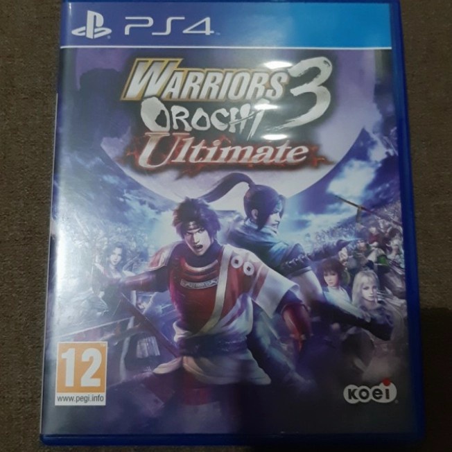(READY) BD PS4 Warriors Orochi 3 Ultimate / Warrior Orochi