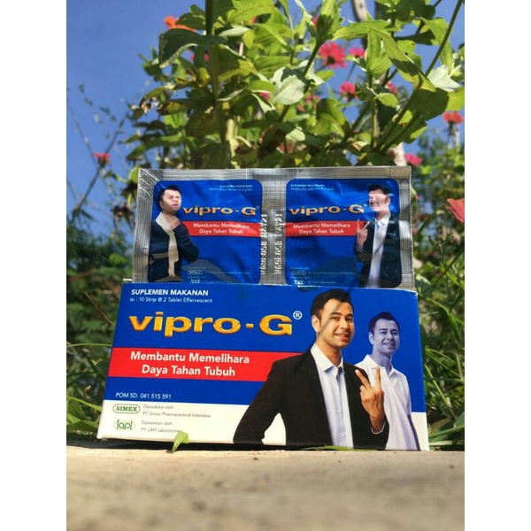 Vipro-G Imun Tubuh Vit C 1000mg + Zinc + Epigallo
