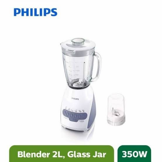 BLENDER PHILIPS HR2115 / HR2116 KAPASITAS 2 LITER HR 2115 / 2116 - HR2116 KACA