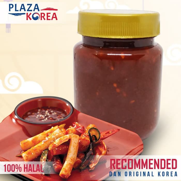 

PLAZA KOREA TTEOKBOKKI TOKPOKI SAUCE 250 GR SAUS KOREAN FOOD