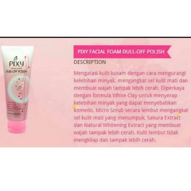 Pixy Facial Scrub Dull Off Polish 40gr | 100gr