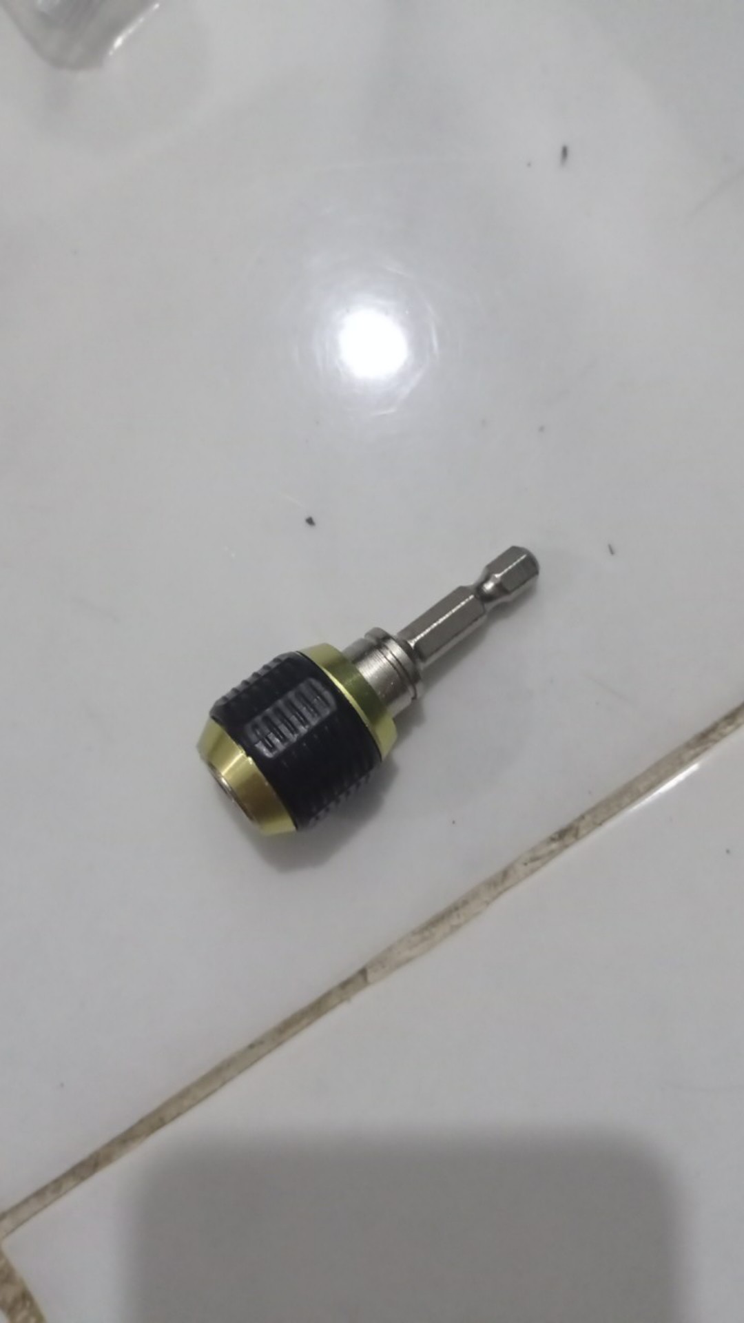 Patricia1 1pc Adapter Konverter Mata Bor Heksagonal Shank 1 / 4 quick Change 60mm Untuk Bits Nut Driver