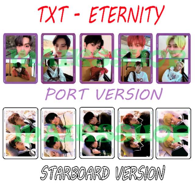 TXT Dream Chapter Eternity Photocard Kpop