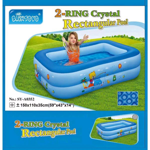 Kolam Renang Tiup Kotak - Kolam Ranang Anak - Kolam Balon Karet Anak Termurah