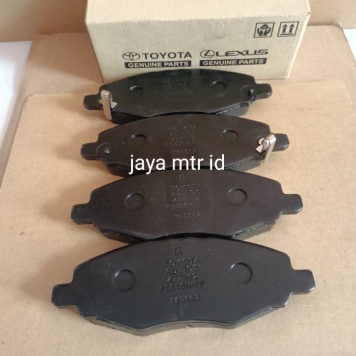 kampas rem depan / brake pad Toyota Innova